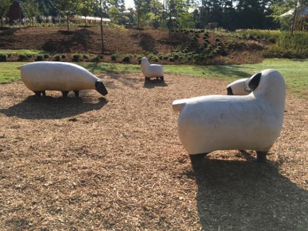 The park at 9725 Penny Rd., Cary, includes a playground, sprayground and dog park.