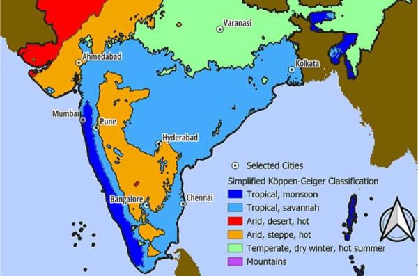 Researchers have mapped mortality due to heat waves