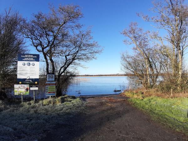 The shoreline of Lough Sheelin in Finea, Co Westmeath wher<em></em>e a large co<em></em>nsignment of used nappies were found dumped.