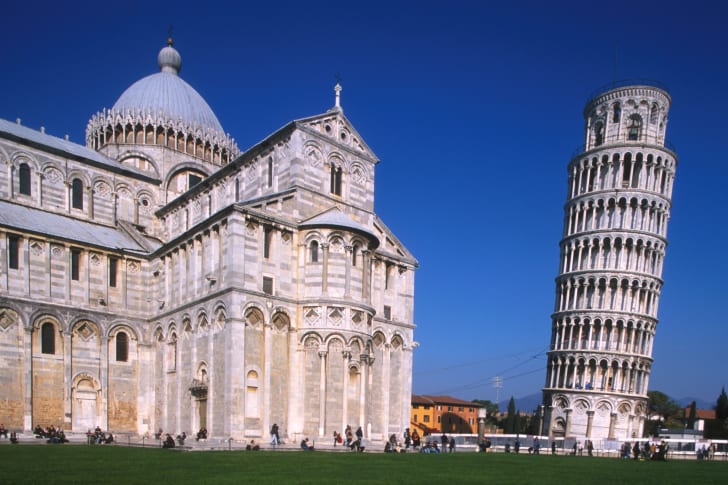 Paolo Heiniger engineer directing the restoration of the Leaning Tower of Pisa