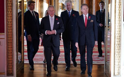 The King with enviro<em></em>nmentalists at Buckingham Palace