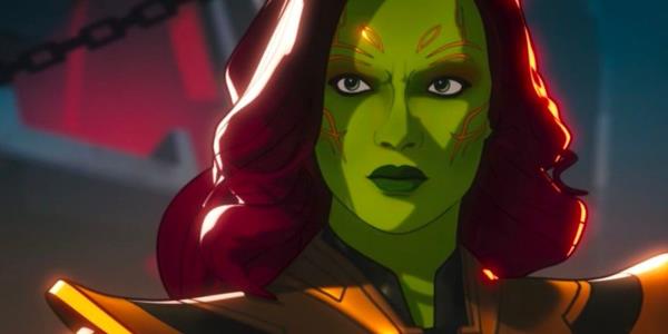 Marvel's What if...? Season 2 image of Gamora with Thanos' armor 