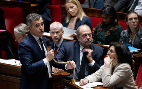 Gérald Darmanin, Mr Macron’s interior minister, offered his resignation after the bill’s defeat 