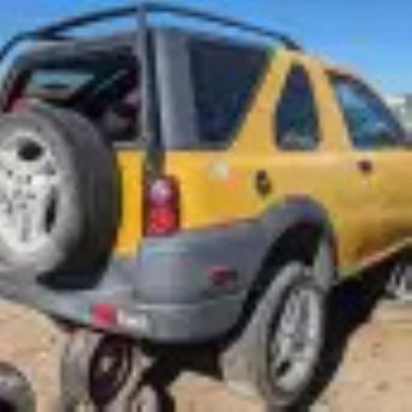 31 - 2003 Land Rover Freelander Co<em></em>nvertible in Colorado junkyard - photo by Murilee Martin