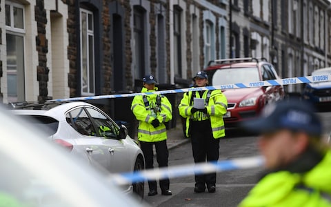 A cordon is in place in the village near wher<em></em>e the incident took place